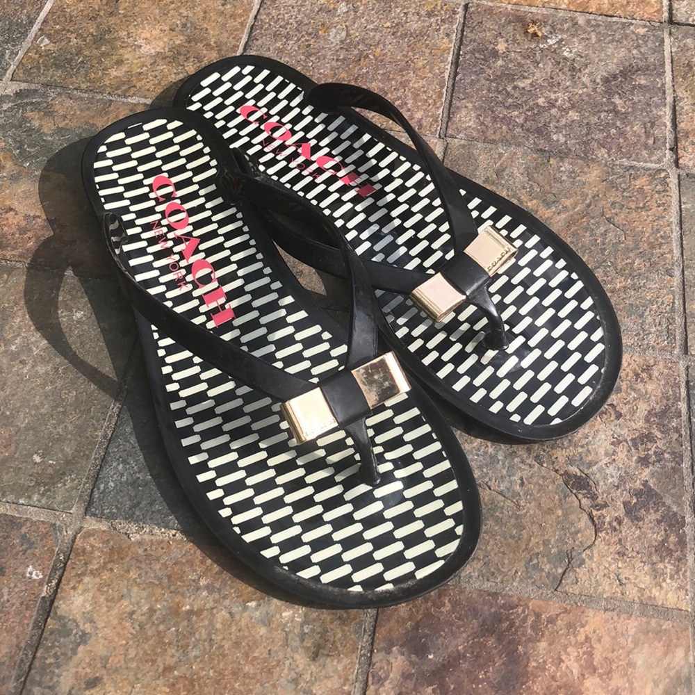 🔥Coach flip-flops - Picture 8 of 8